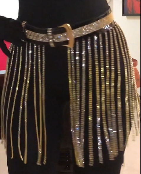 Sparkly Rhinestone Belt