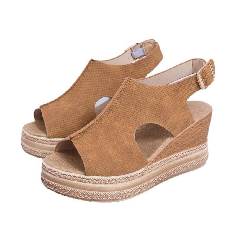 A669 Summer New Wedge Platform Sandals