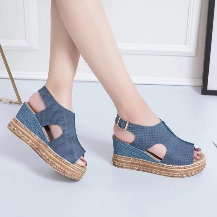 A669 Summer New Wedge Platform Sandals