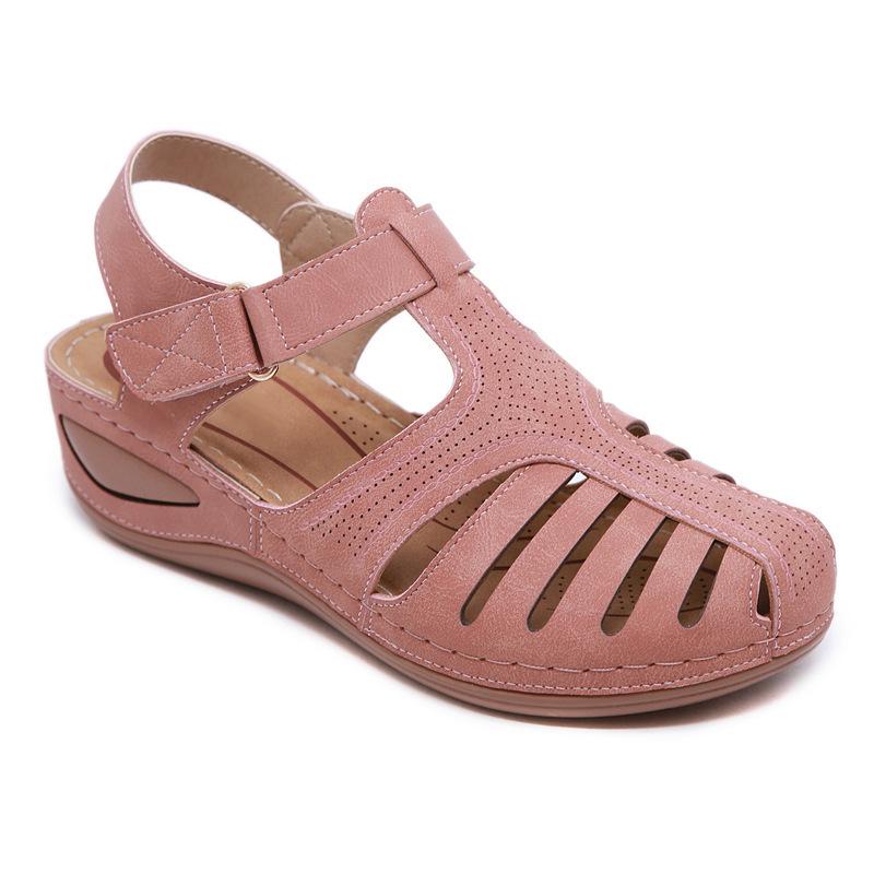 AL684 Summer New Retro Casual Women's Wedge Sandals